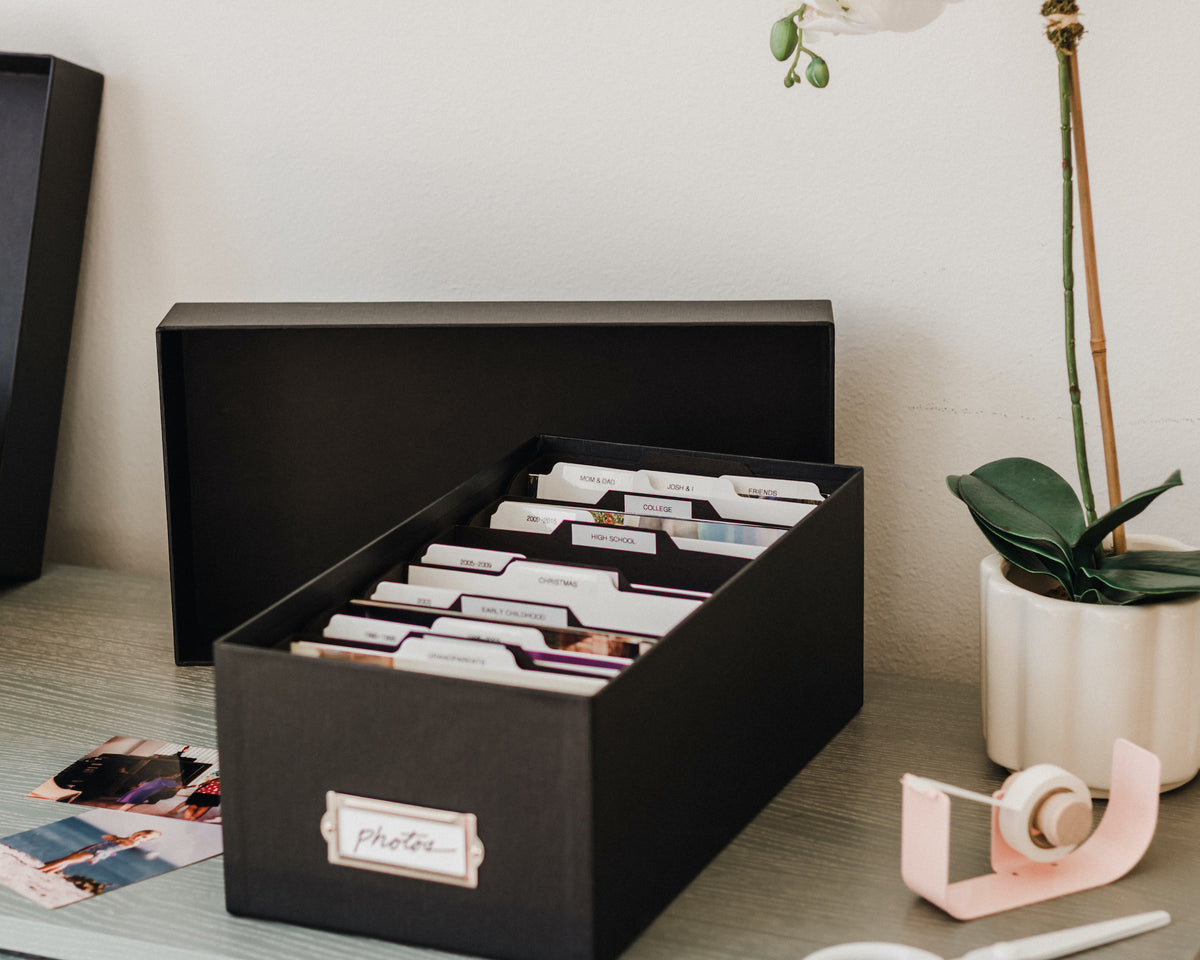 Photo Storage Box (Small) – Simply Spaced