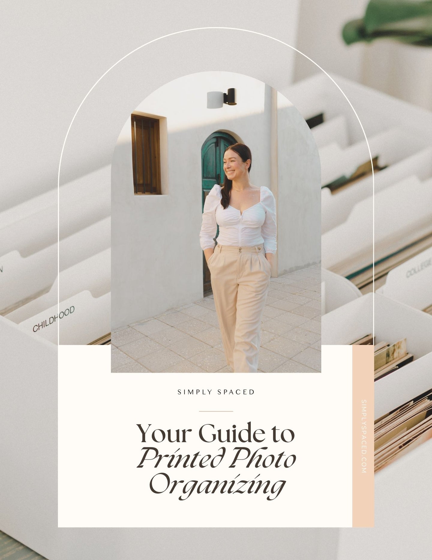 How to organize your printed photo collection. 33-page ebook, by Simply Spaced